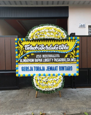 Papan Bunga Duka di Patramanggala